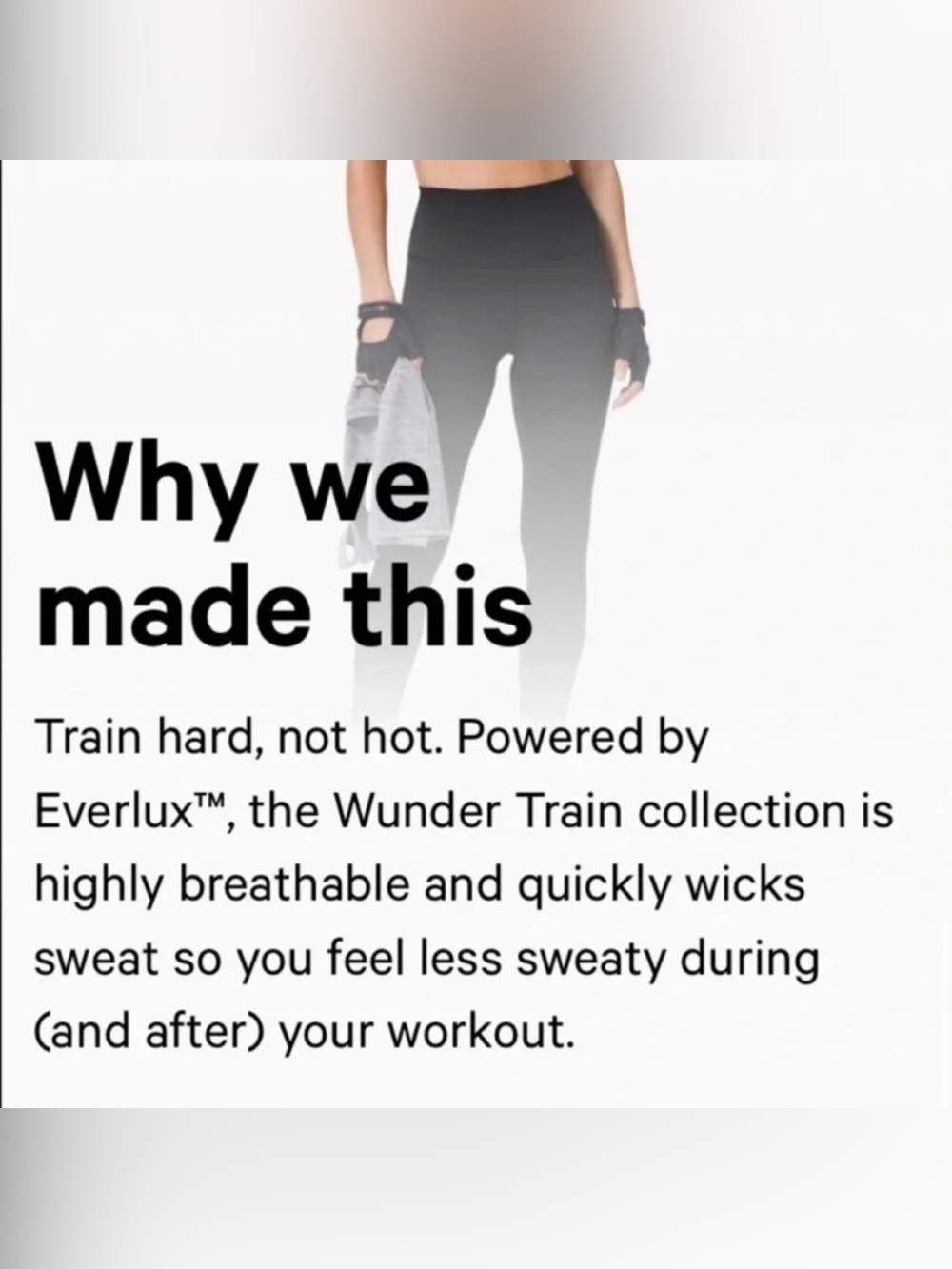 lululemon Wunder Train HR Tight 25” Tear It Up Alpine White Black Logo Size 4 - Picture 12 of 14